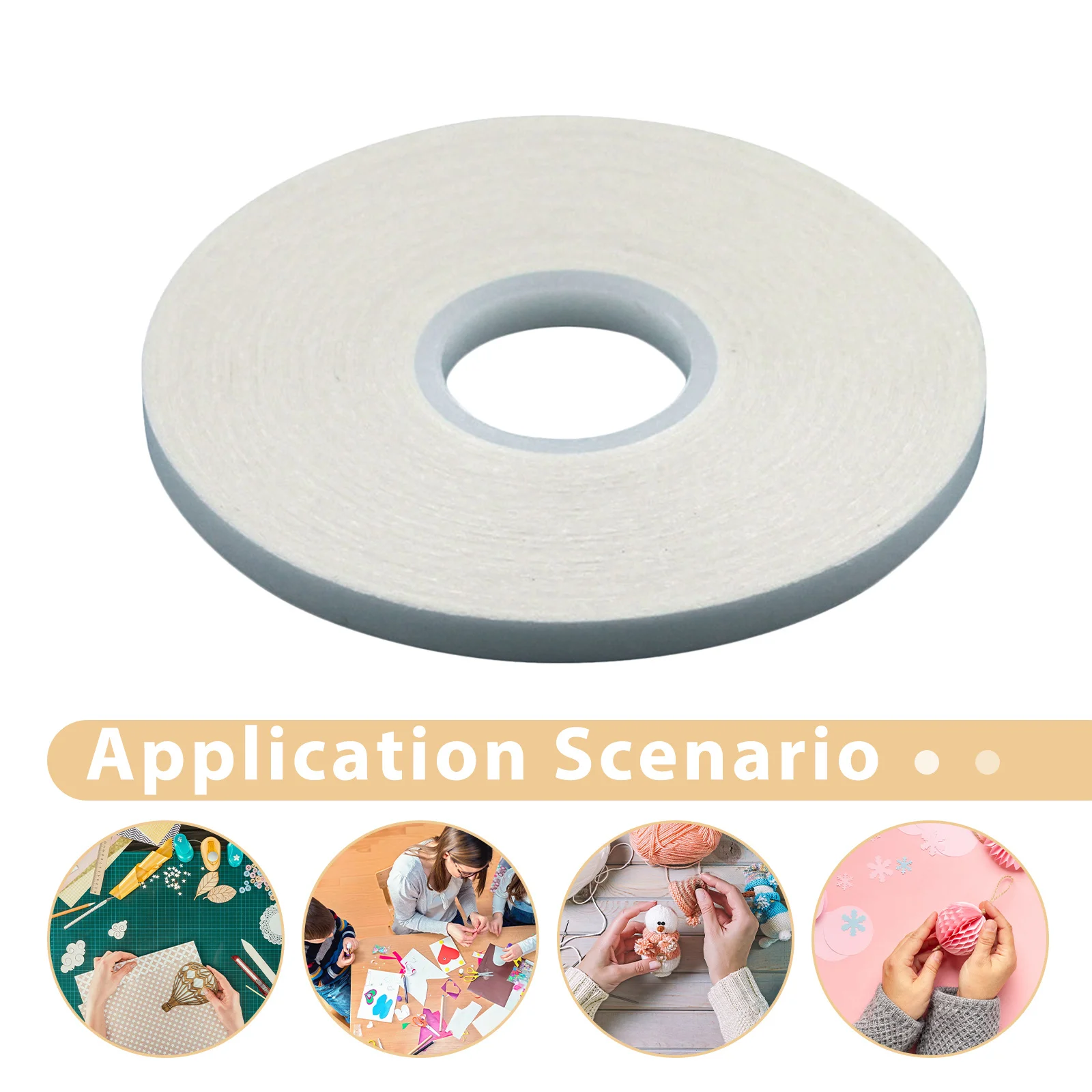 1 لفة مزدوجة الوجهين شريط قابل للذوبان في الماء اللحف الخياطة لاصق النسيج تحديد خليط الخياطة المؤقتة ملحق DIY أداة #3