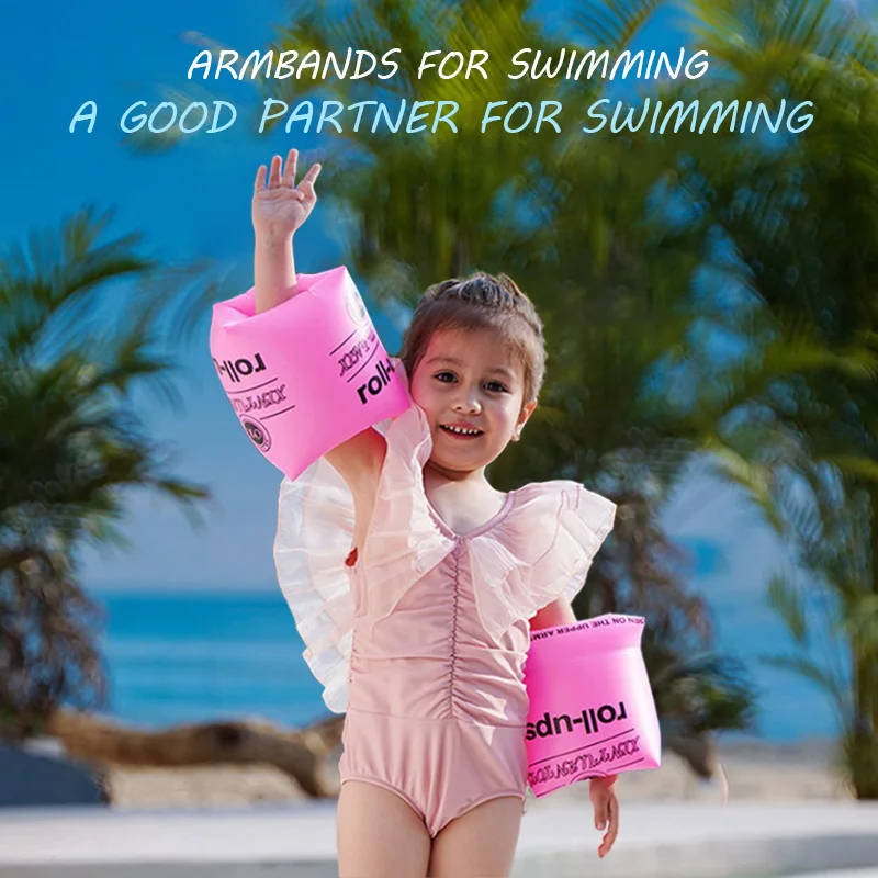 Children's and adults' swim rings PVC water entertainment inflatable buoyancy sleeves swimming equipment armbands