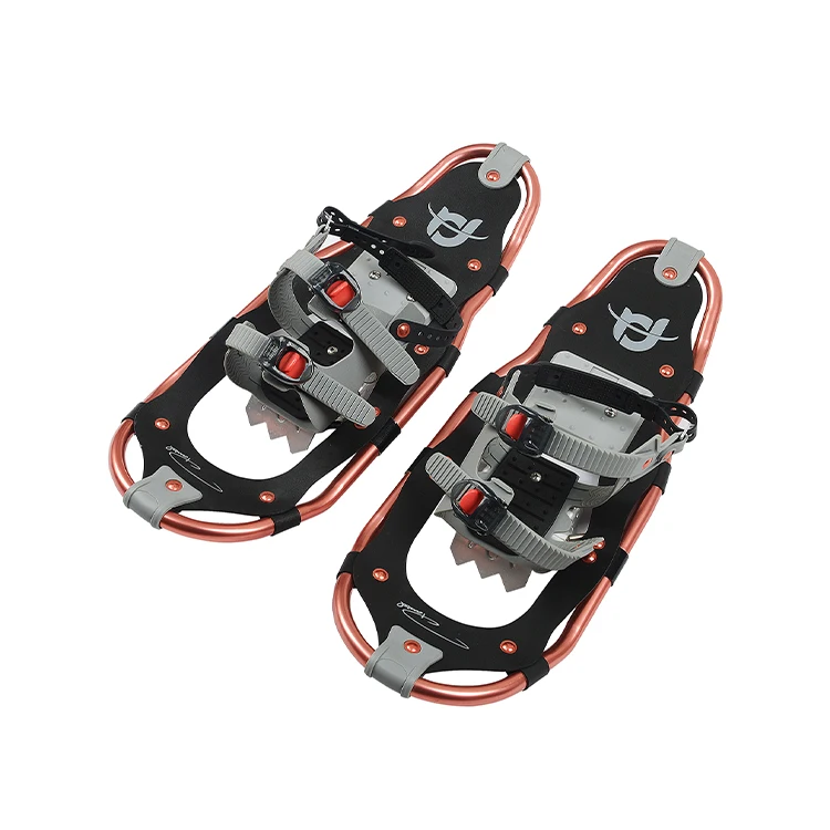 Factory Directly Adult Aluminium Racing Snowshoes Winter Adult Aluminium Ratchet Binding Snowshoes