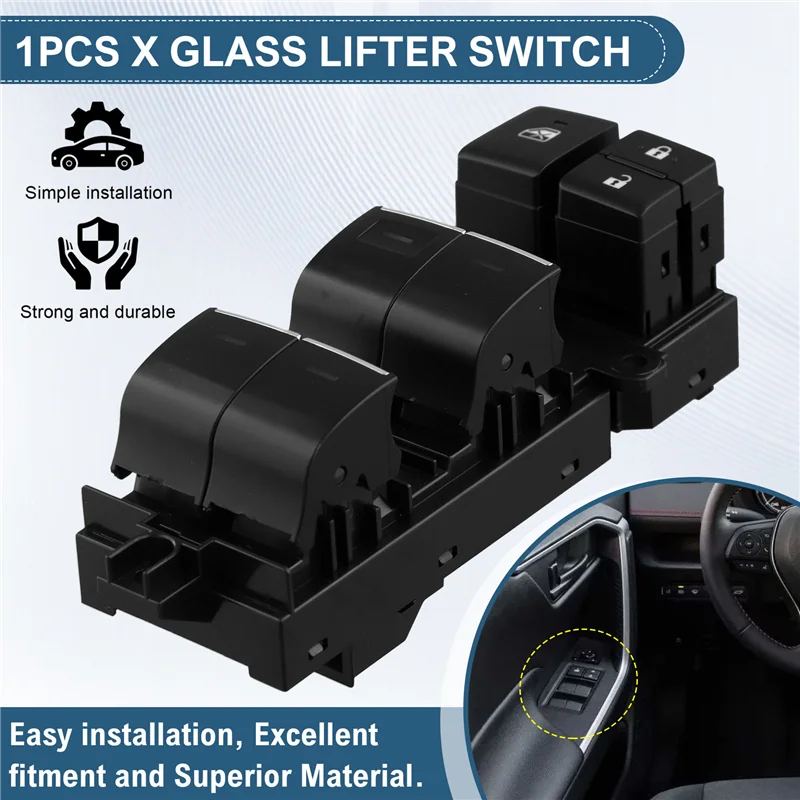 Glass Lifter Switch Car Electric Power Window Switch 8404002180 84040-02180 For Toyota RAV4 XA50 Toyota CHR 2019-2021