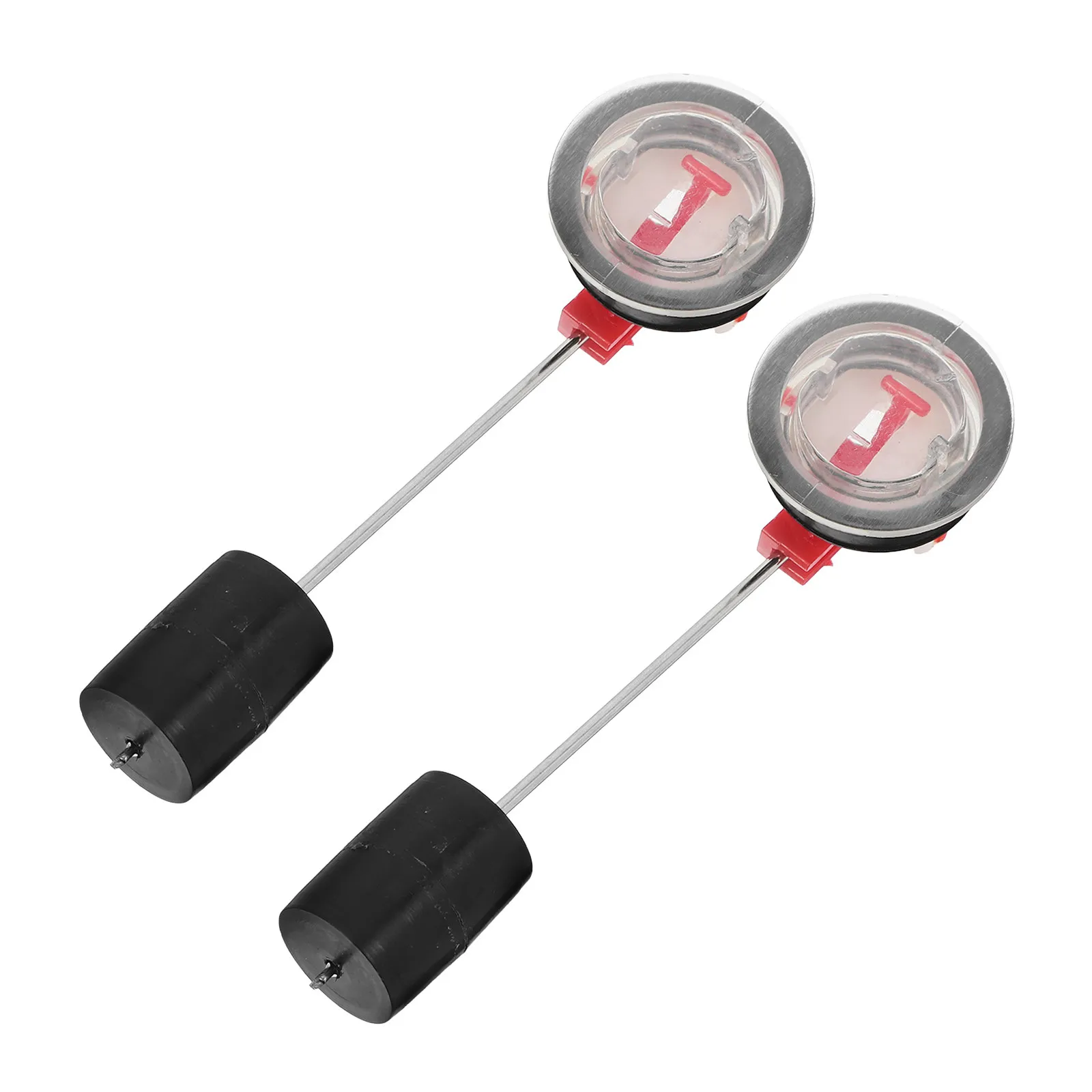 2Pcs Generator Gauge Replacement Compatible with Gas Generators Fuel Tank Level Indicator Easy Install Cylindrical Float Rod