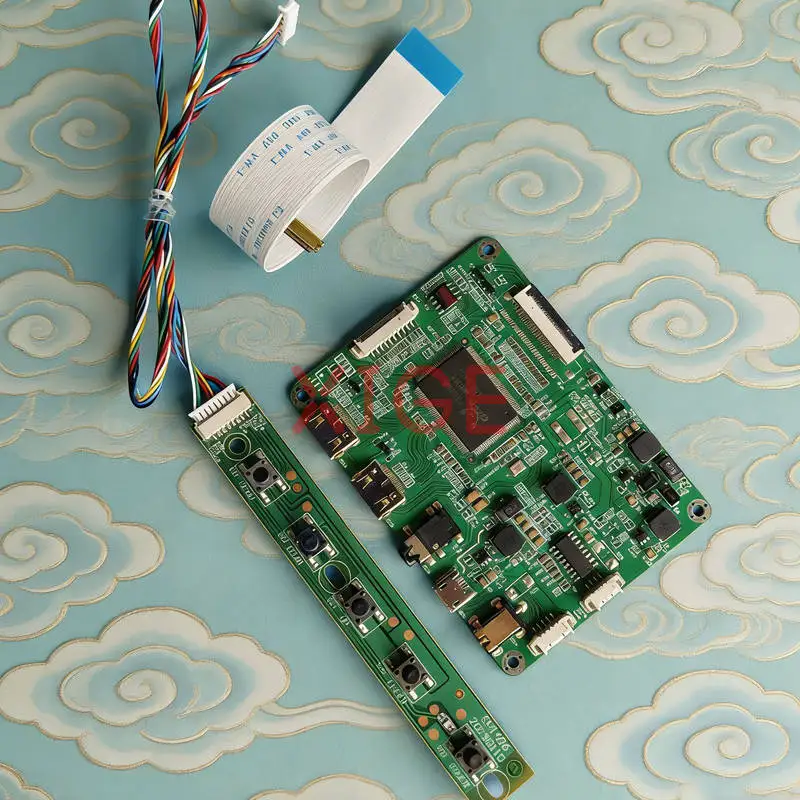 Controller Drive Board Fit B140XTN03 B140XTN07 B140XTN02 B140XW01 Laptop Display 1366x768 1366*768 EDP-30 Pin 2Mini-HDMI DIY Kit