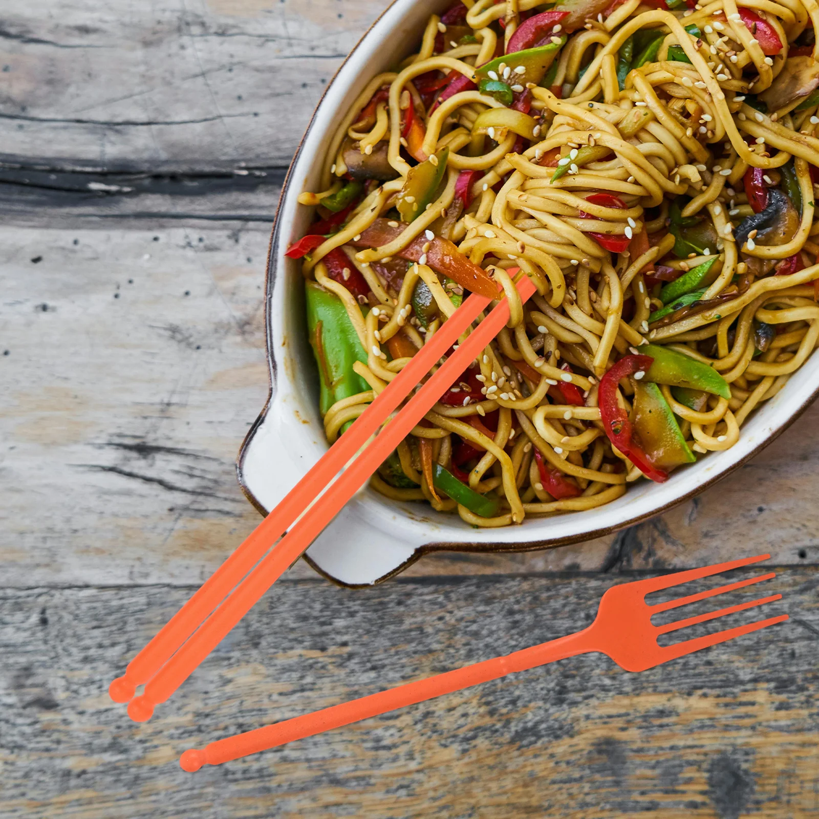 

1 set Colorful Dinnerware Set Eco Friendly Kids Plates Party Tableware Portable Utensils Bowl Cup Spoon Chopstick