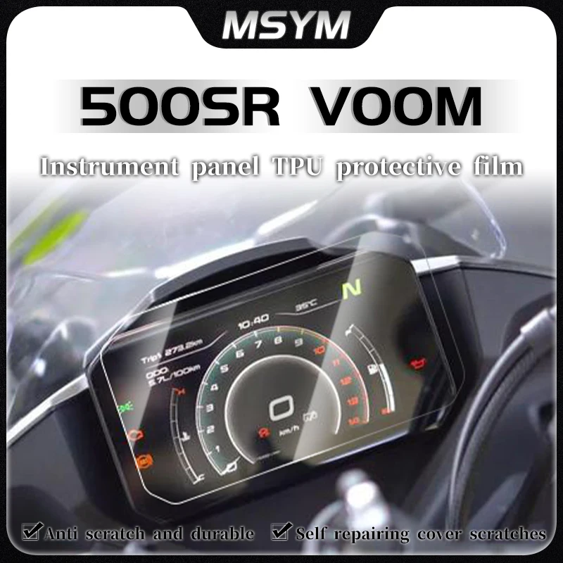 

Instrument Cluster Scratch Protection Film Headlight Film Modification Accessories For CFMOTO CF 500SR VOOM SR500 500 SR 2024