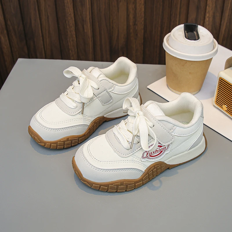Autumn Childrens Boys Sneakers Trend Luxury Outdoor Non-slip School Running Basketball Kids Sports Shoes New Girls Casual Shoes view 3