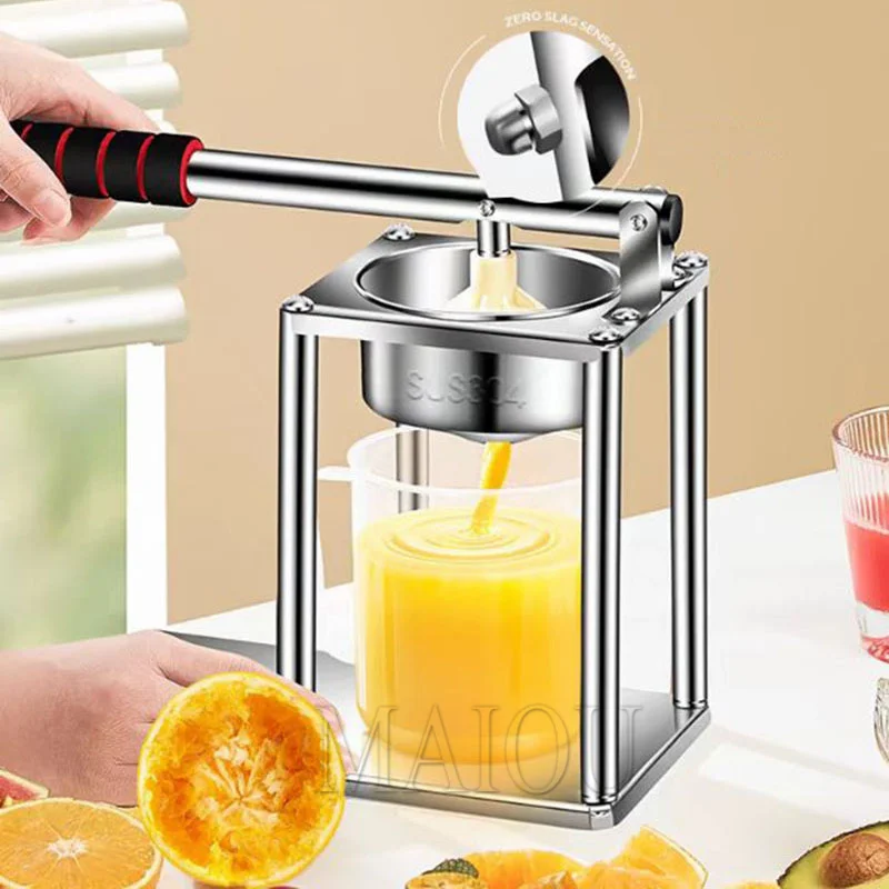 เครื่องคั้นน้ำผลไม้เชิงพาณิชย์อเนกประสงค์ เครื่องคั้นน้ำผลไม้ส้มแบบมือกด เครื่องคั้นน้ำส้ม มะนาว ทับทิม