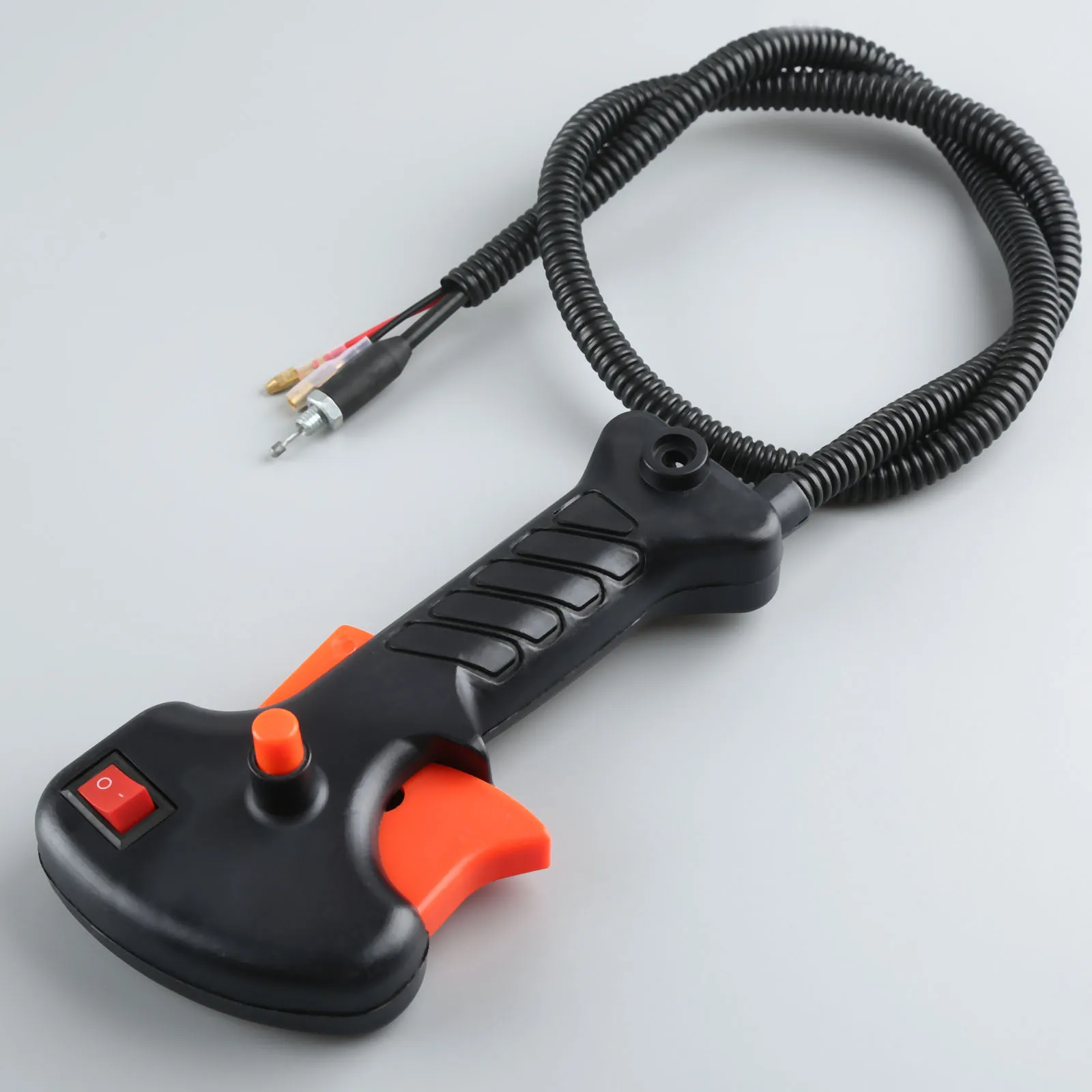 1Pc Brush Cutter Grass Trimmer Right Switch Handle Brush Cutter Spare Parts 43CC 52CC Brush Cutter Garden Tool Accessories