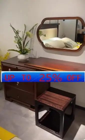 

LMMсовременный простой столик для макияжа из цельного дерева, мебель для спальни в квартире, размер виллы