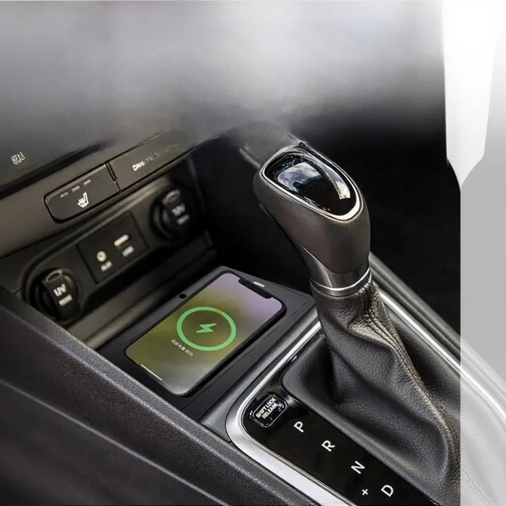 Wireless Fast Charging Pad for Hyundai Accent 2017 2018 2019 2020 2021 2022 Center Console Mount Compatible with