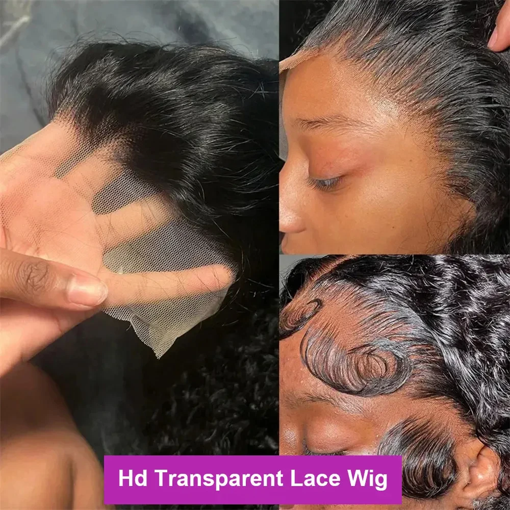 Wewave 13x6 Hd Lace Frontal Wig Water Wave Wig Rambut Asli Keriting Wig 1b Hitam Deep Wave Wig Rambut Brasil Wig Rambut Asli