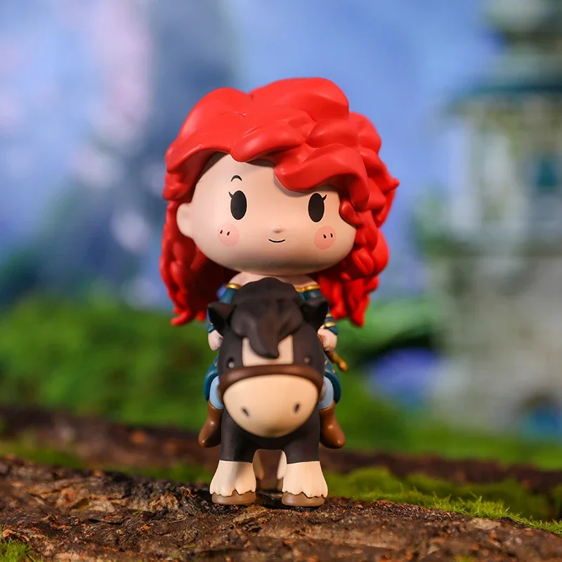 البوب مارت ديزني الأميرة الحصري ركوب سلسلة صندوق أعمى اللعب صندوق الغموض غامض كايكسا عمل الشكل Surpresa لطيف نموذج هدية