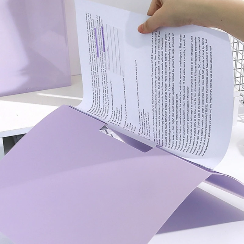 Папка для документов формата Letter с вращающимся зажимом Папка для презентаций