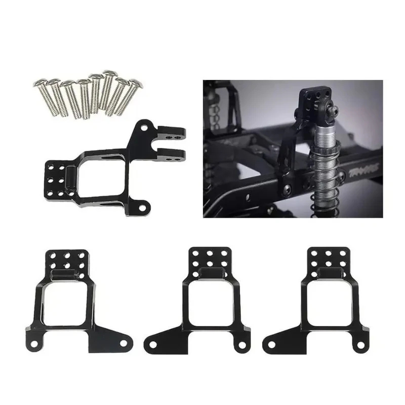 

4PCS Aluminum Front & Rear Shock Towers Mount for 1/10 RC Crawler TRX-4 Bronco k5 g500 Defender TRX-4 8216 Upgrade Parts