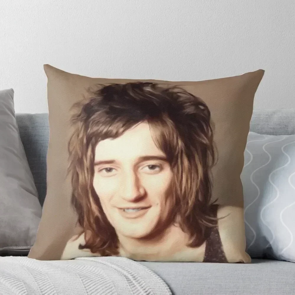 

Rod Stewart, Music Legend Throw Pillow Cushions Cover Sofa Covers For Living Room luxury covers Custom Cushion pillow