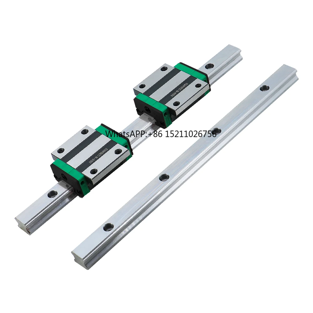HLTNC HGR15 HGR20 HGR25 HGR30 HGR35 HGR45 HGR65  Linear Guides Rail With HGHCA HGWCC Slide Blocks for CNC Machine