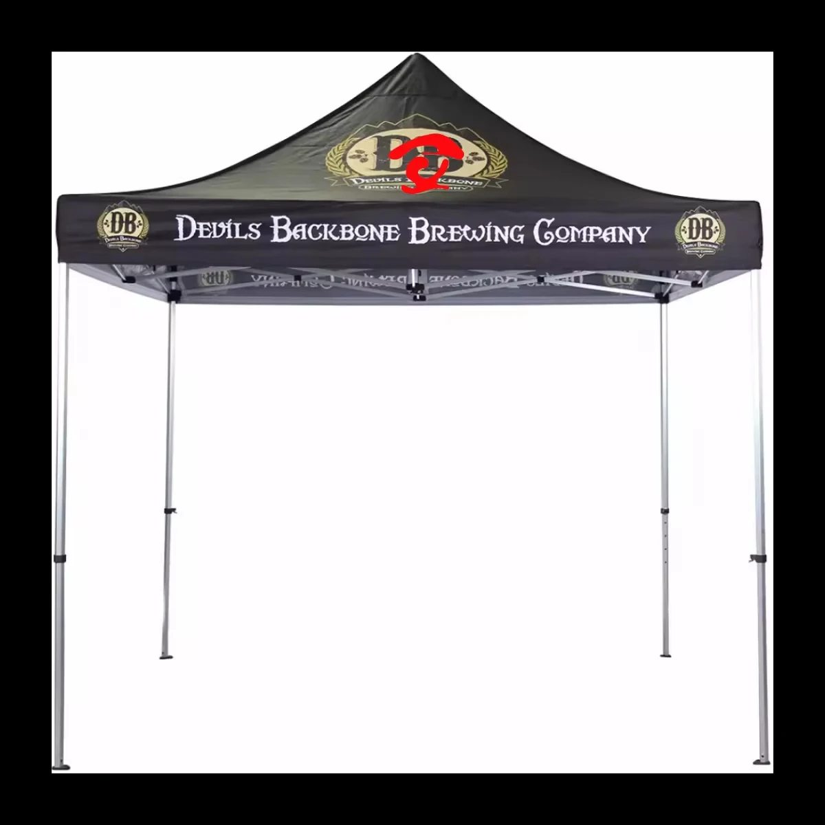 

3x3 Trade Show Tent Aluminium Custom Promotional event advertising logo folded gazebo marquee canopy Pop Up Tent