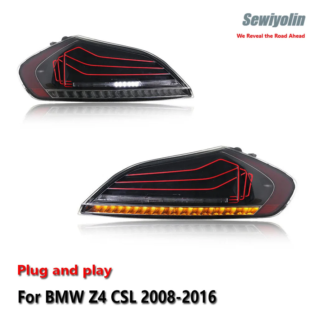 

Задние светодиодные фонари для BMW Z4 CSL 2008-2016: ДХО, противотуманные, задние габаритные, указатели поворота, подключение A