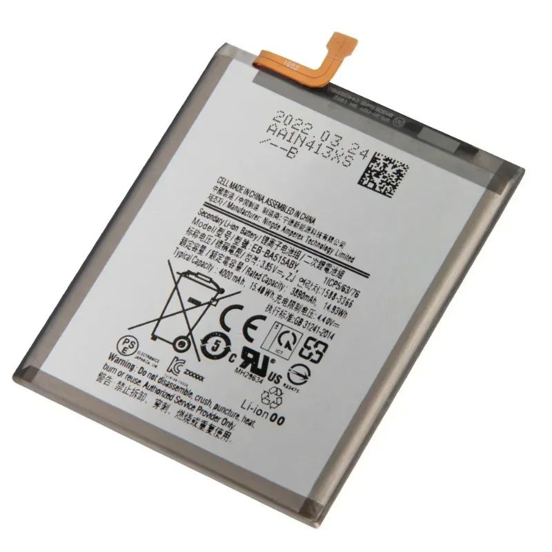 EB-BA515ABY, batteria al litio del telefono di ricambio nuova di zecca + strumento, per batteria ricaricabile Samsung Galaxy A51 + strumento, 4000mAh ,0 ciclo