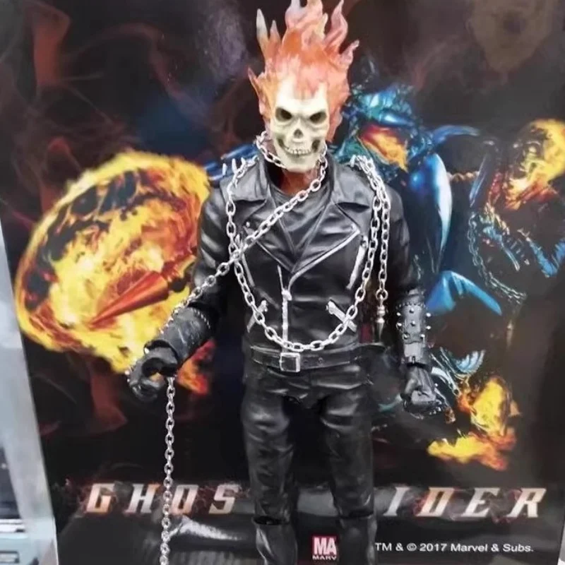 New marvel Scream the clown back to the ghost kid Ghost Rider X-Men Soul Chariot Skull 9-inch action figure action toy