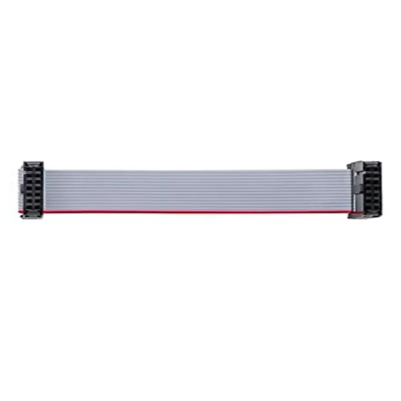 2.54mm Pitch FC-6P/10P/14P-40P JTAG Cable, 30cm Gray Flat Ribbon Data Cable for AVR ISP Programming