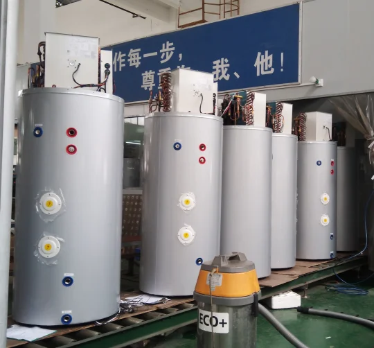 3.5kw 150L 200l 250L 300L 400l todo en una bomba de calor de agua caliente doméstica