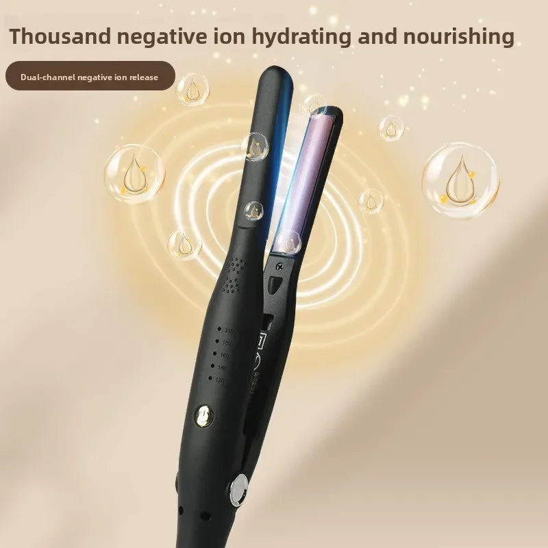 High quality  Arc Electric Splint Curling Iron Beautiful Hair Semi-circular Hair Straightener Inner Buckle Perm