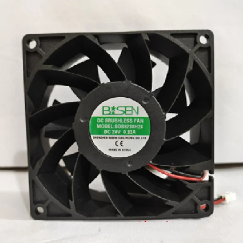 New original fan BDB9238H24 BISEN 9238 24V 0.33A 9CM inverter cooling fan