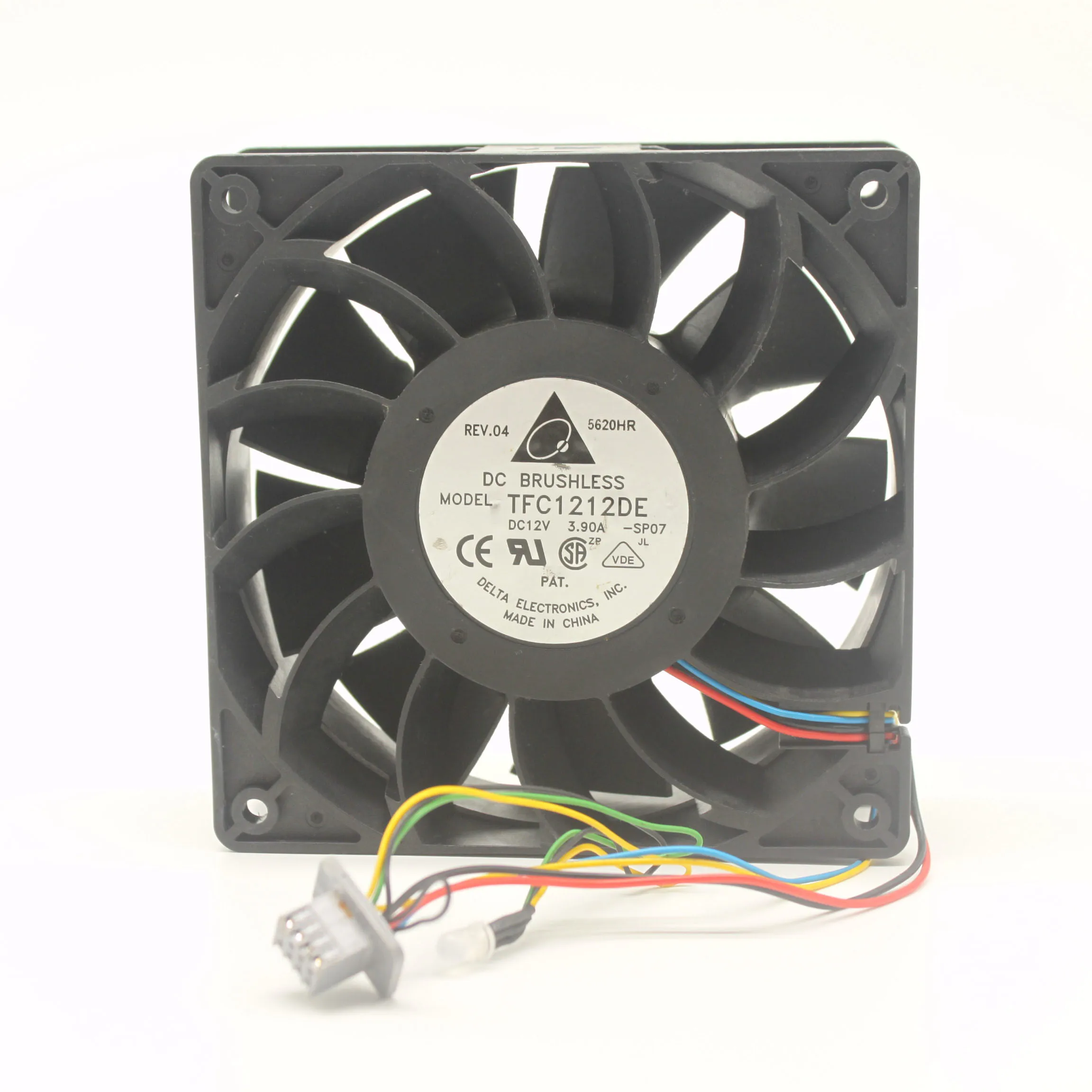 

+New for Delta TFC1212DE DC 12V 3.9A 46.8W 4800RPM 12cm 12038 120x120x38mm