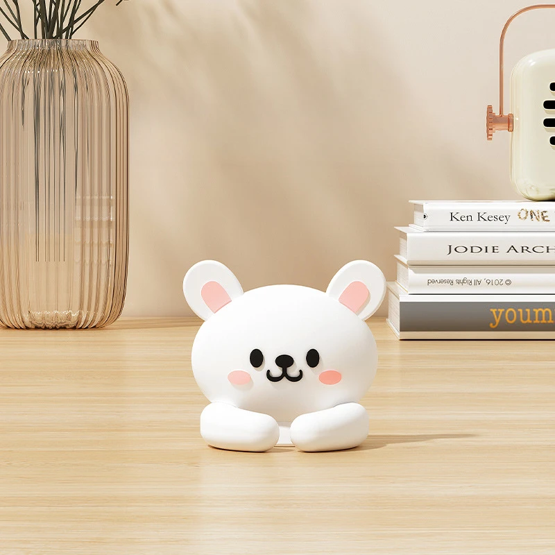 Cute Self-Adhesive Cable Clip Cute Animal Design Desktop Mouse Organiser Cable Organizer Cable Holder Charging Multi-functional