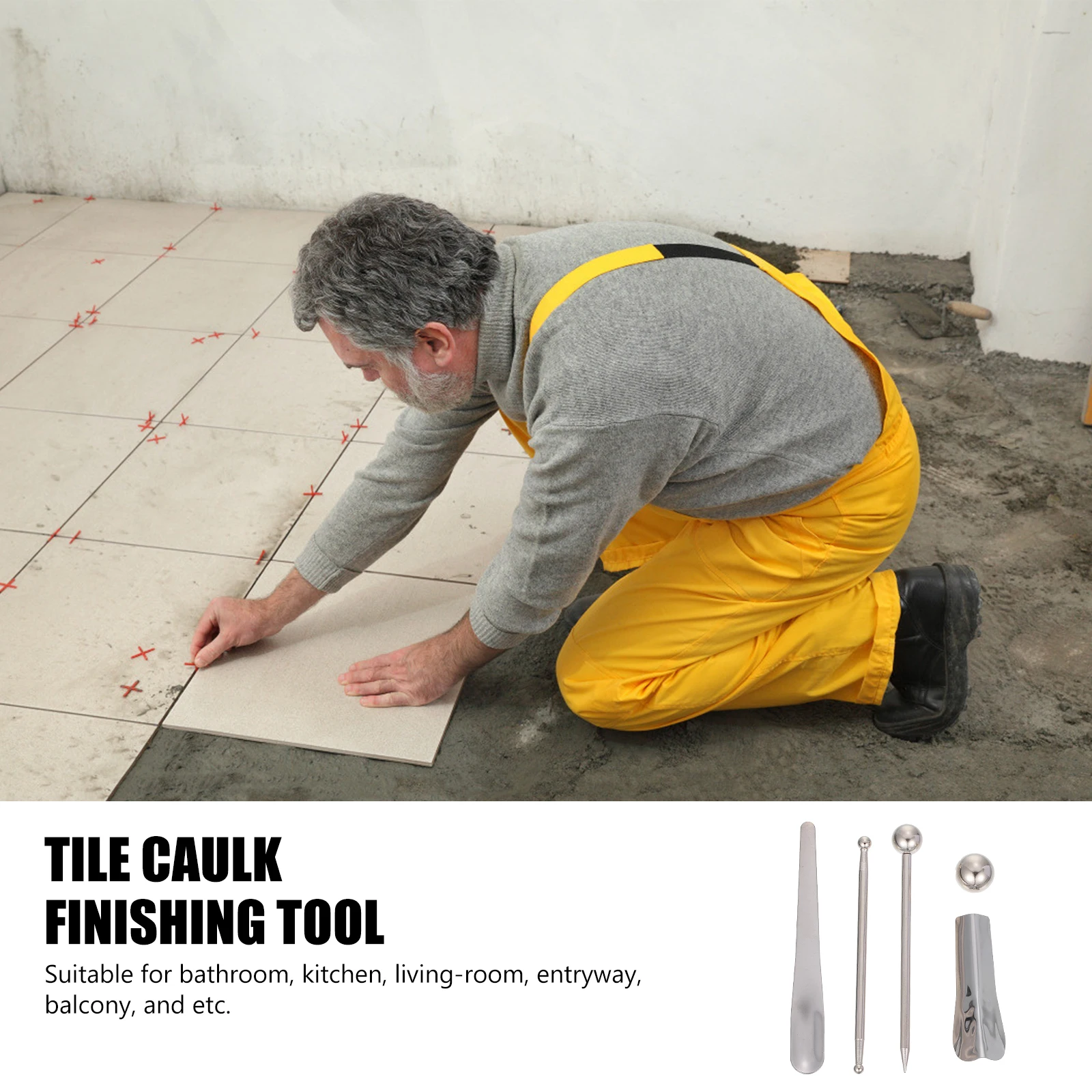 

Tile Grout Coating Tools Set Fillers Repair Kit For Bathroom Caulking Tools Sealant Finisher Shovel Grout Remover Glue