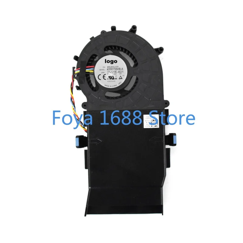 Cooling Fan For DELL Alienware KSB0705HB-A 2N51K-A01 5V 1.00A CPU Fan