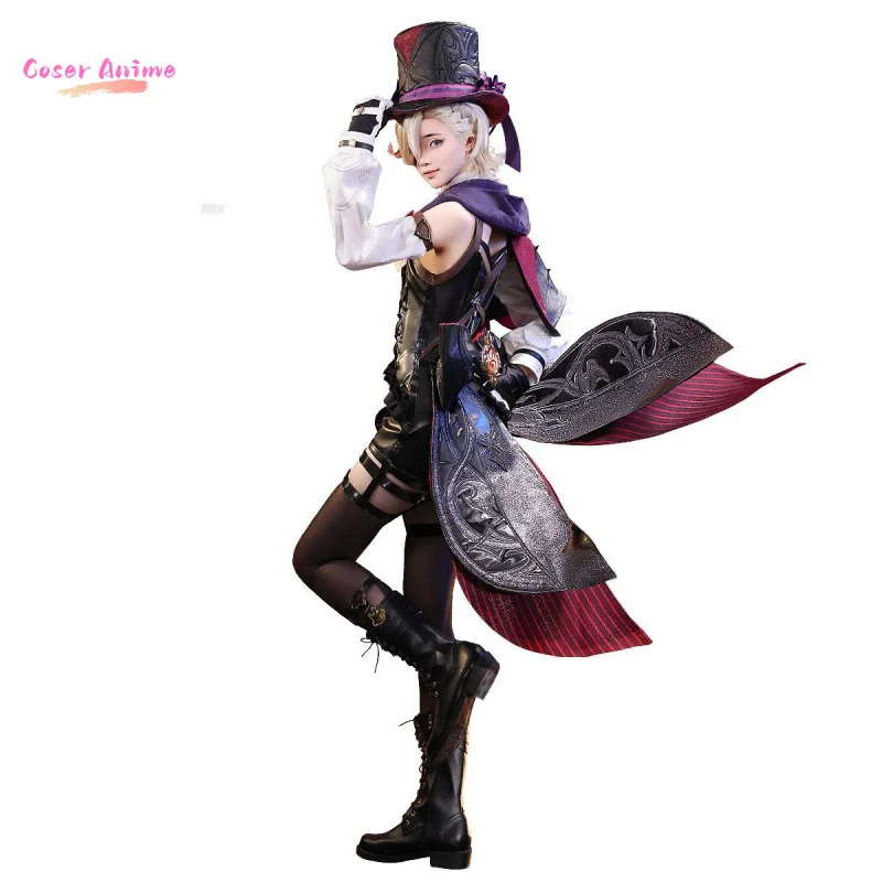 [Coser] 게임 Genshin Impact Lyne 코스프레 의상 유니폼 할로윈 카니발 파티 크리스마스 놀이 역할 의류 의류