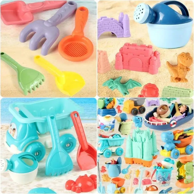 لعبة الرمال للأطفال الصغار الذين يحفرون قوالب Spade Sand Sand Sand Sasid