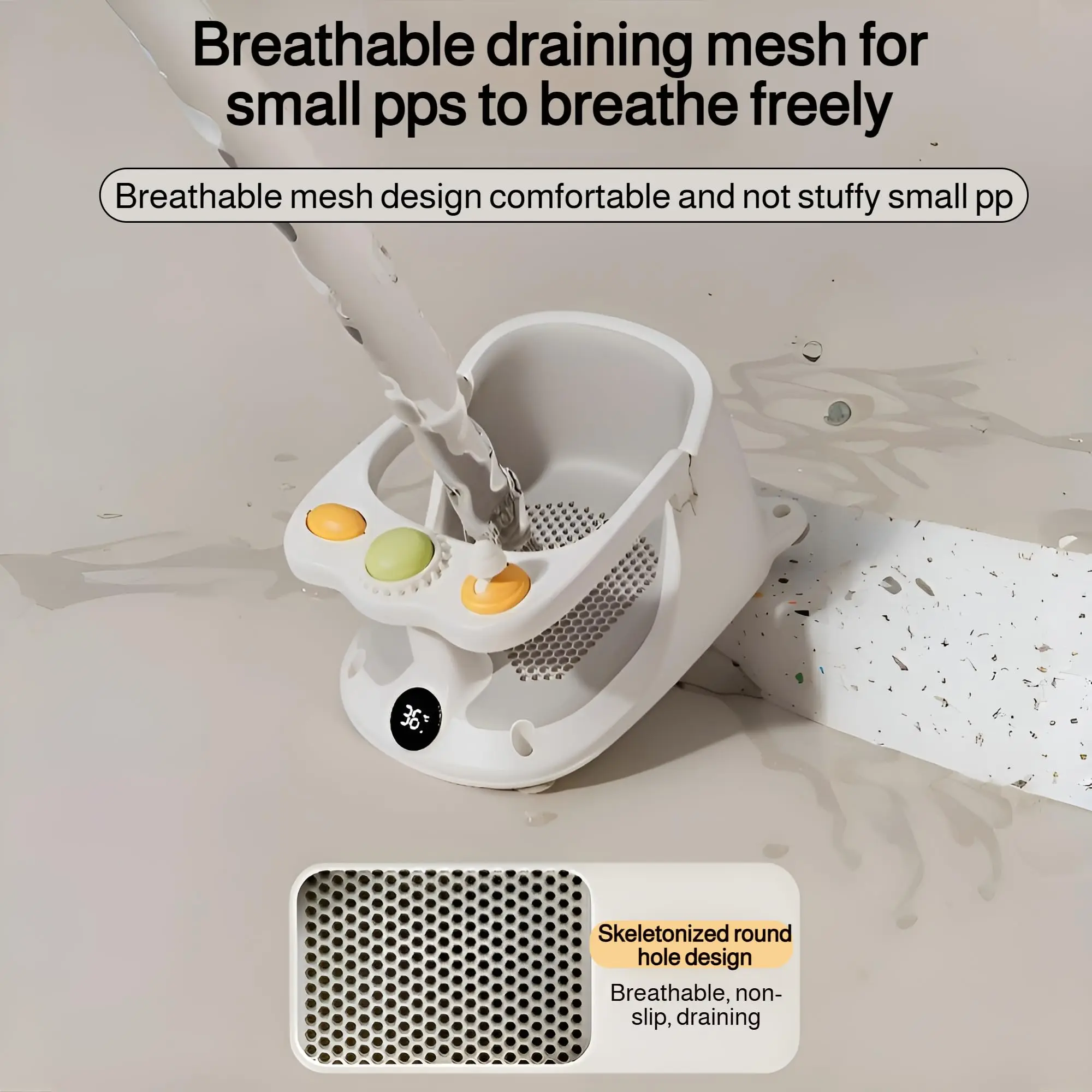 مقعد حمام الطفل مقاعد حمام الرضع للأطفال يجلسون للأطفال بعمر 6 أشهر وما فوق مقعد حوض استحمام الطفل مع أكواب شفط غير قابلة للانزلاق