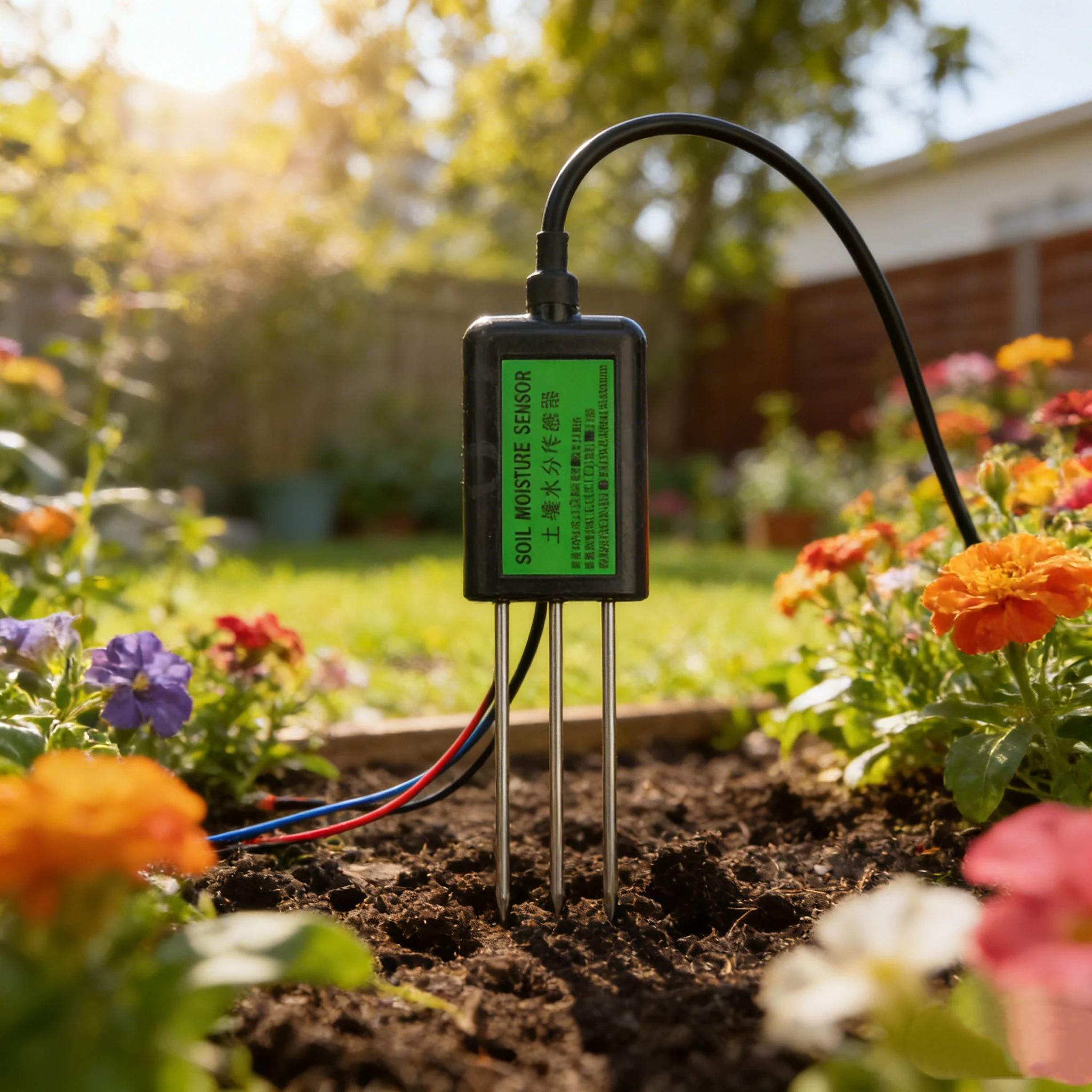 TR-HTSE Multi-parameter Rs485 Modbus Protocol 3 in 1 Soil Integrated Sensor Soil Moisture Temperature EC Sensor Meter