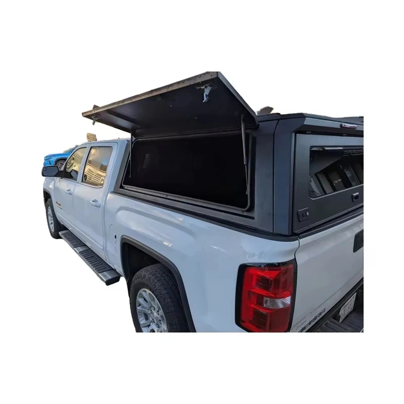 

Truck Aluminum Alloy Material Hard Top Waterproof F150 Pickup Bed Topper Canopy Maverick Topper