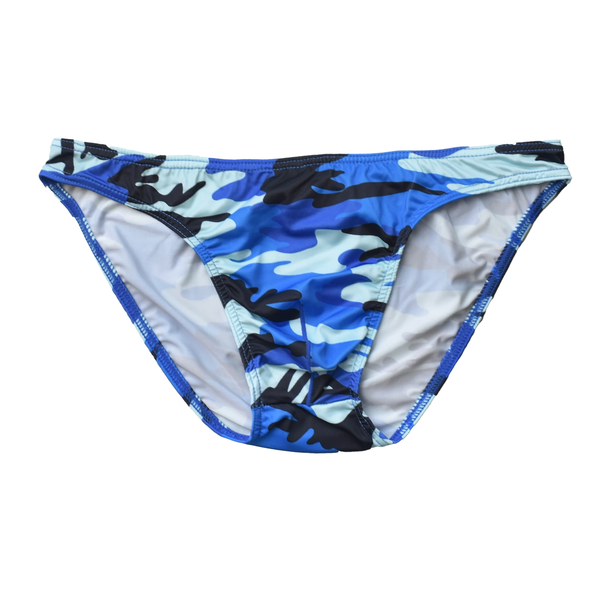 

Сексуальные модные мужские камуфляжные трусы с выпуклым мешочком, трусы с низкой талией, дышащее бикини, мягкое удобное нижнее белье, мужское нижнее белье