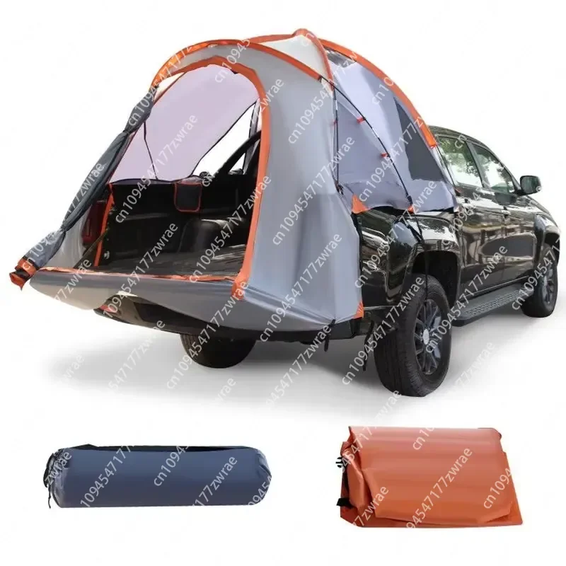 Portable 2-Person Pickup Camping Tent with Carry Bag