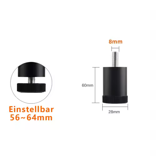 M8~M10 1PCS Adjustable Furniture Leg Aluminum Alloy Table Legs For TV Cabinet,Wardrobe,Raised Refrigerator Washing Machine Feet - Image 19