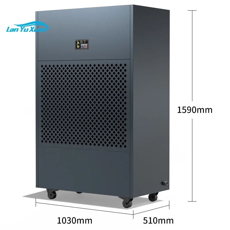 Duolexin Industrial High Power Dehumidifier Factory Workshop Parking Lot Commercial Large Area Dehumidifier 20S