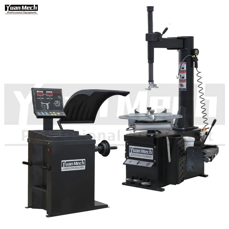 Factory Price YuanMech Tire Changer and Wheel Balancer Combo CB5557