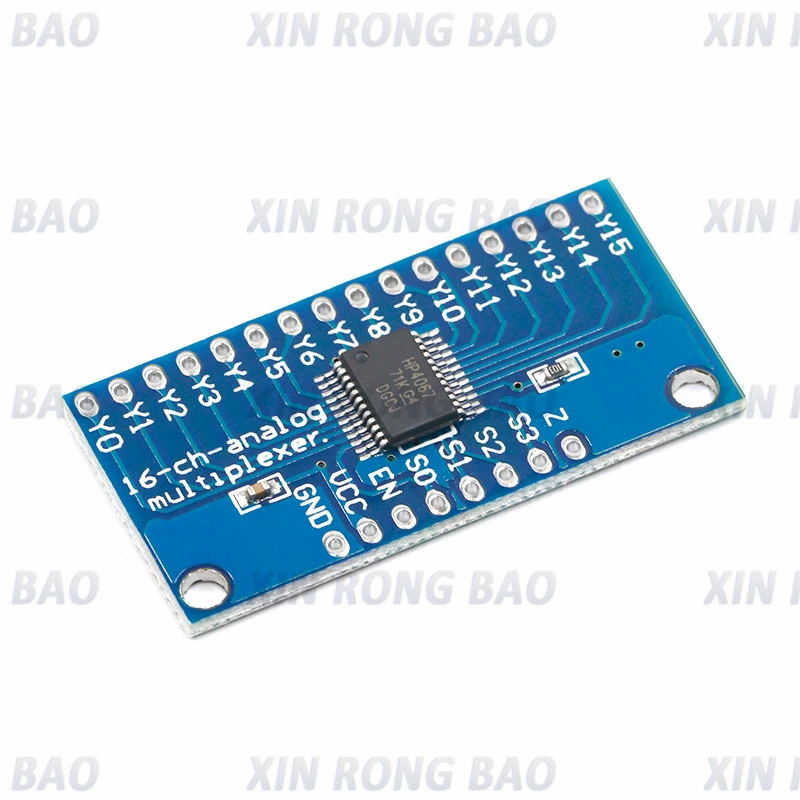 CD74HC4067 CMOS 2V-6V 16 Channel Way Analog Multiplexer / Digital ADC Module For Arduino 74HC4067 Microcontroller Board