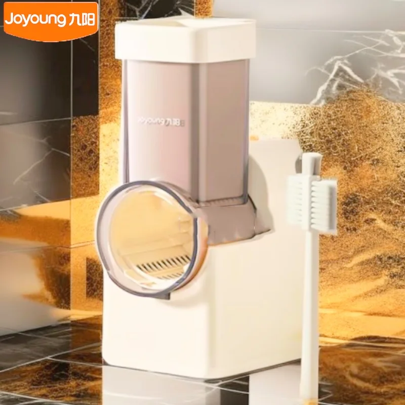 Joyoung 220V Electric Vegertable Chopper Cutter With 4 Sets Blade Multifunction Potato Cucumber Carrot Slicer Food Processor