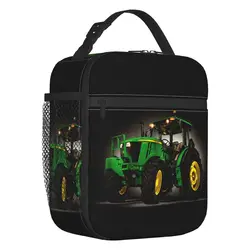 Tractor Insulated Lunch Bags for Work School Waterproof Thermal Cooler Lunch Box Women Kids