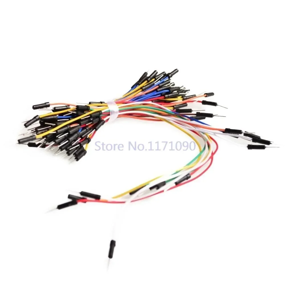 65pcs Jump Wire Male to Male Jumper Wire for Arduino Breadboard,