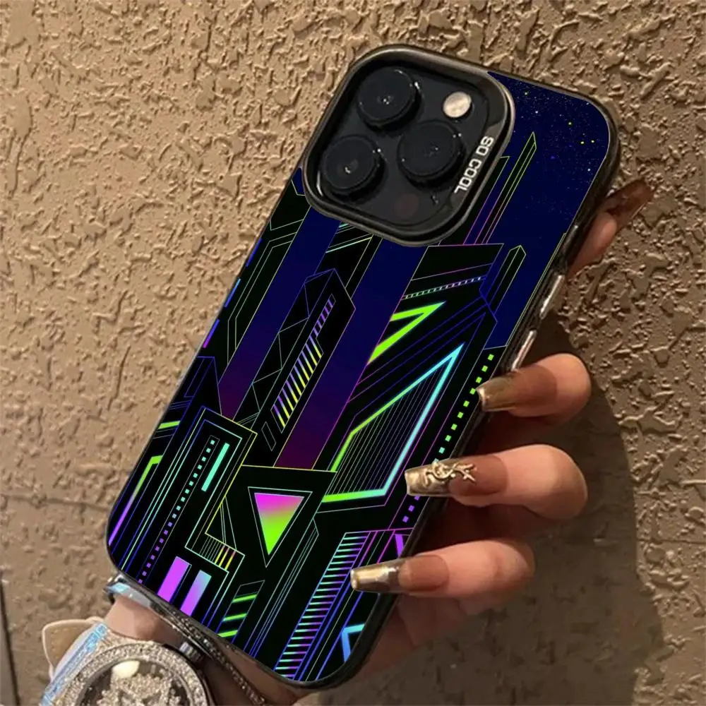 

Texture Phone Case for iPhone 16 15 14 13 12 11 Pro/ Max/Plus shock-proof back cover anti-fingerprint