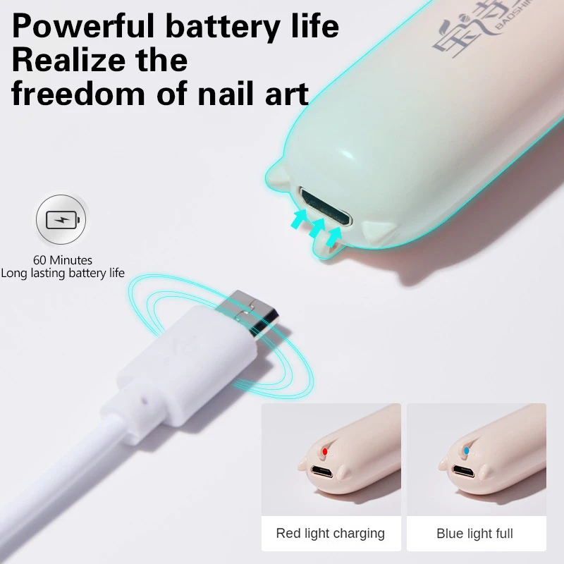 ZZ Draagbare Handheld Mini Nagellamp Voor Alle Gel Polish Sneldrogende USB Nageldroger Machine UV LED Nagellamp Mini Zaklamp Pen