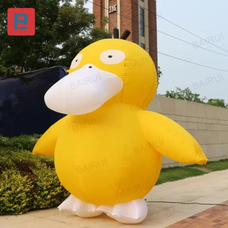 Inflatable duck outdoor square activity attractive people giant yellow duck