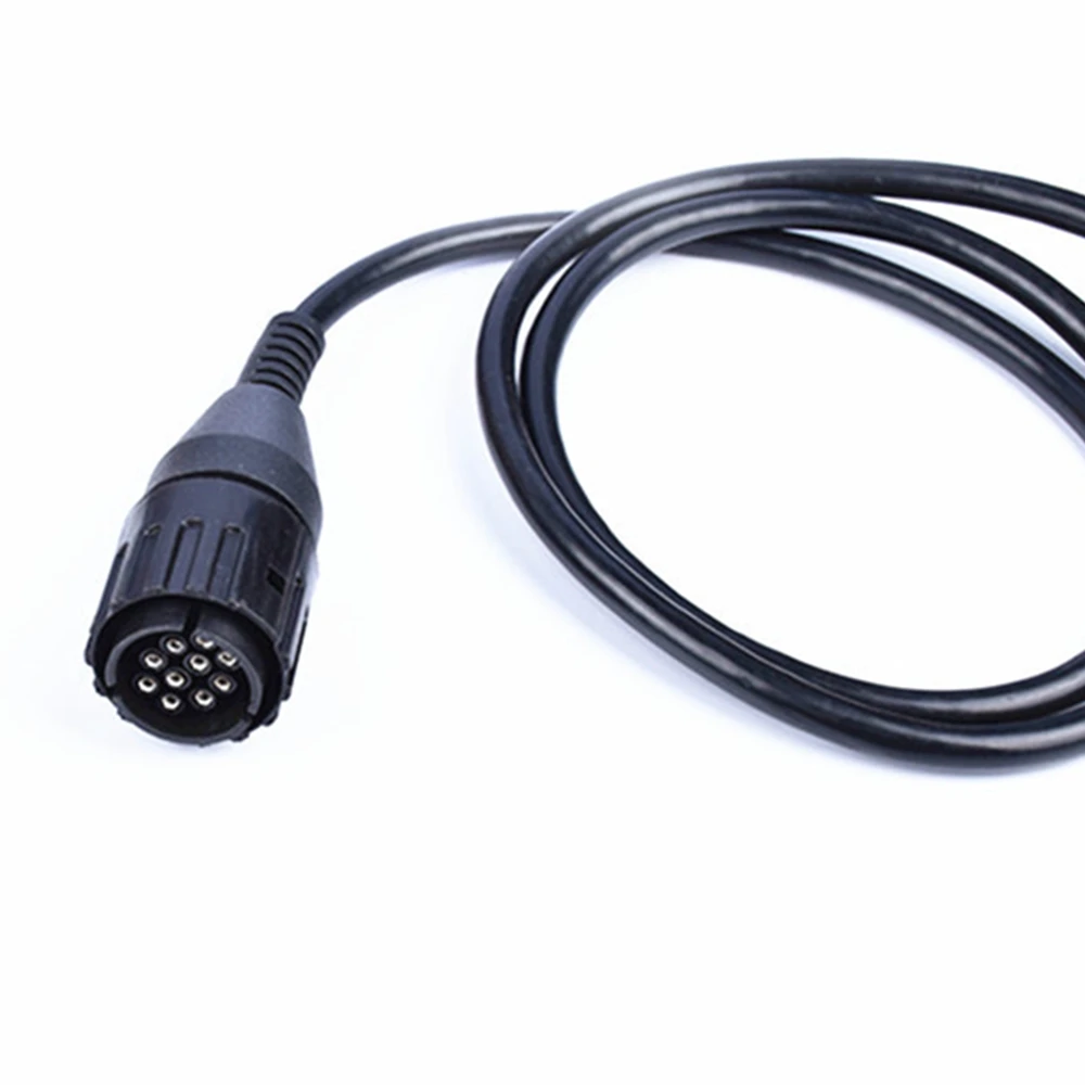 For BMW Motorcycles 10 Pin Adapter ICOM-D Cable For BMW 10Pin To 16Pin OBD2 Diagnostic Connector Motobikes OBD 2 Extension Cable