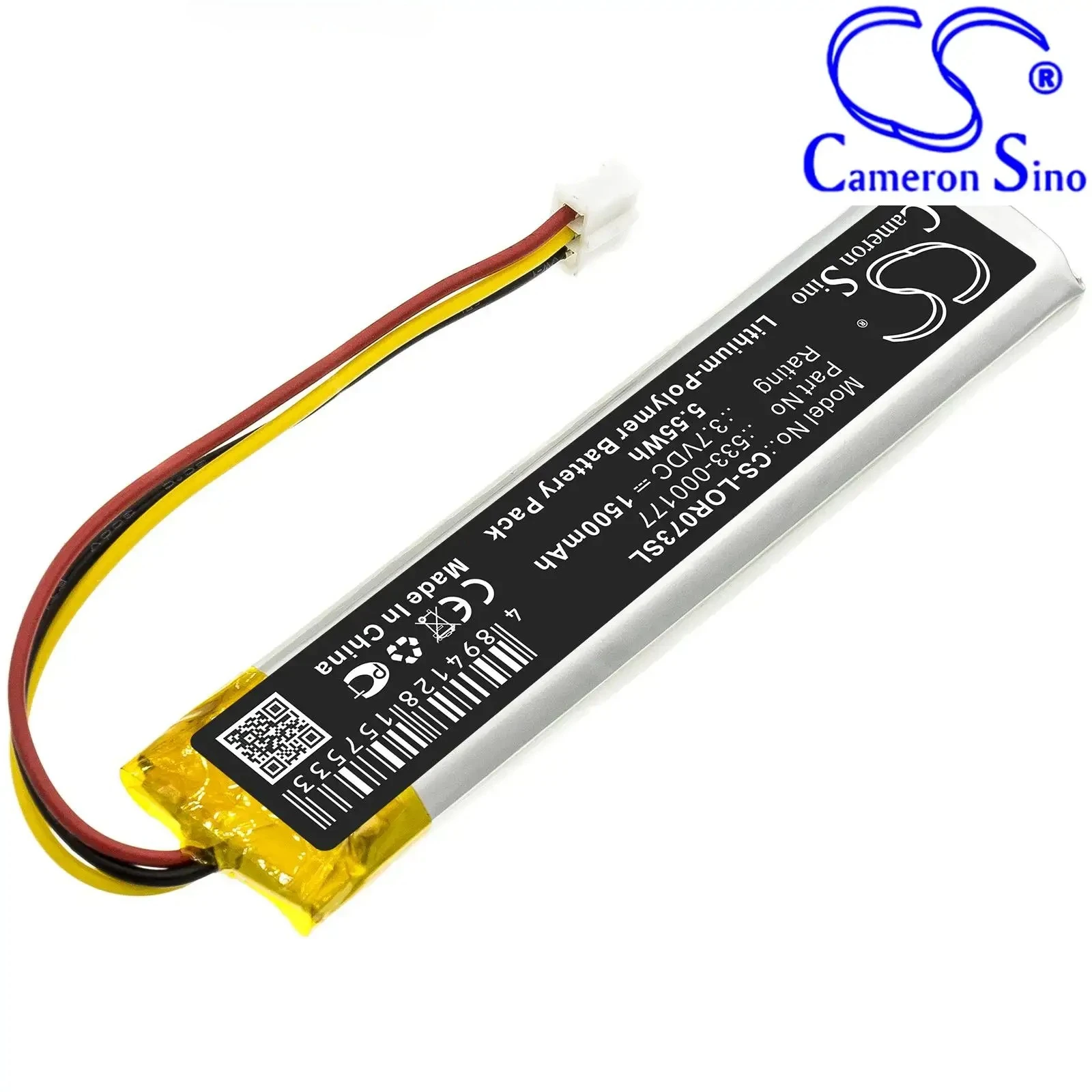 3.7V 1500mAh Replacement Rechargeable Keyboard Battery 533-000177 for Logitech MX KEYS, YR0073
